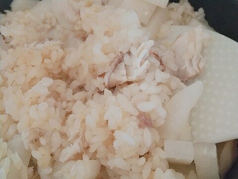 赤魚の炊き込みごはん